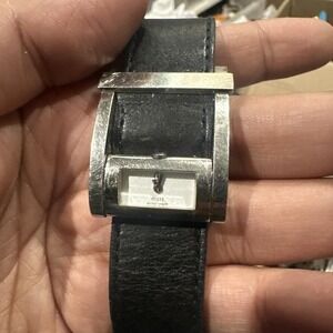 Working Rare Guess Women's Fancy 28mm Leather Strap Watch Swiss Made New Battery